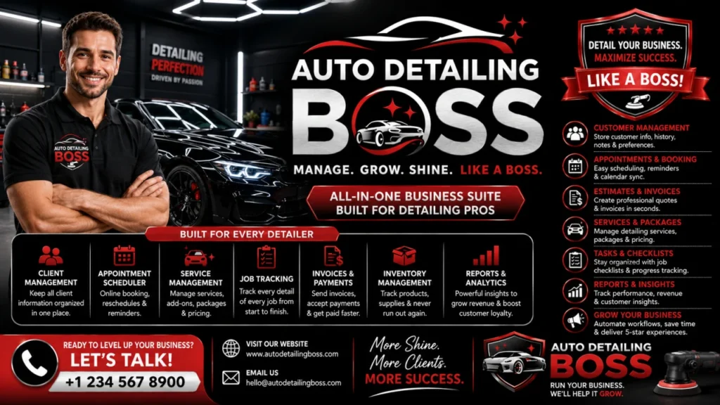 Auto Detailing BOSS