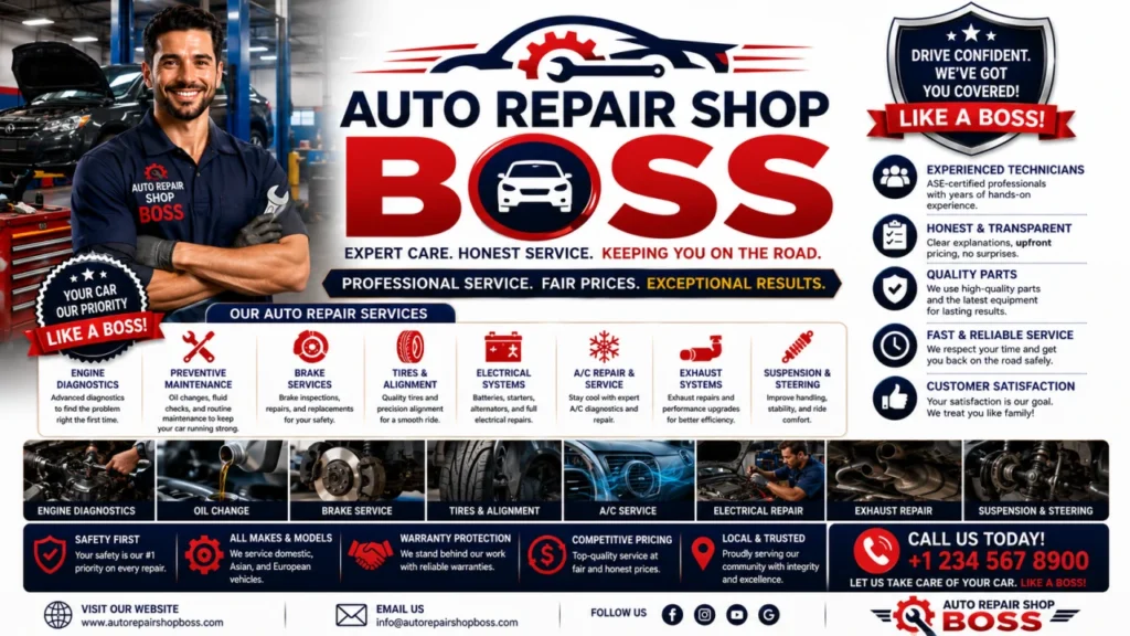 Auto Repair Shop BOSS