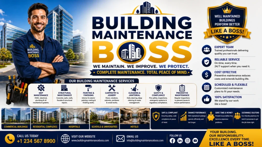 Building Maintenance Management Software | Building Maintenance BOSS
