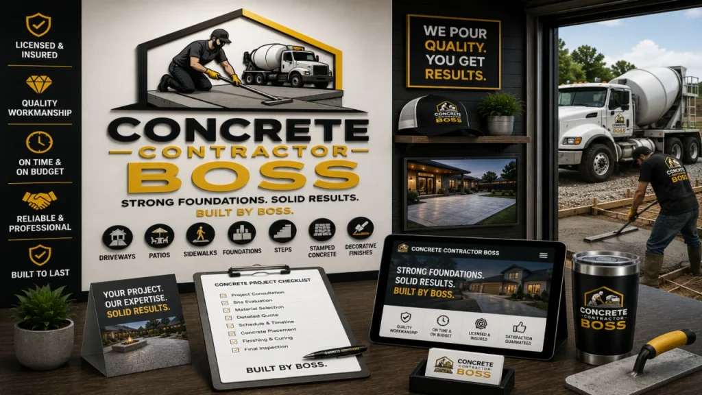 Concrete Contractor BOSS