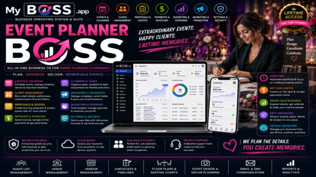 Event Planner BOSS