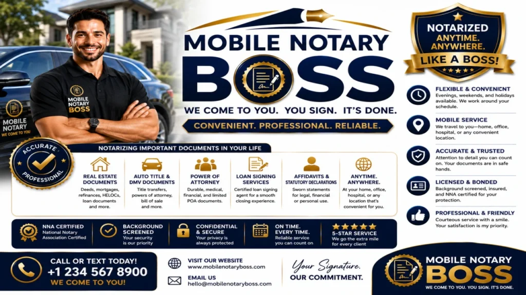 Mobile Notary BOSS